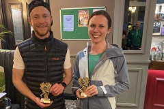 Heaton Harriers Athletes of the Year - David Young and Ellie Reed